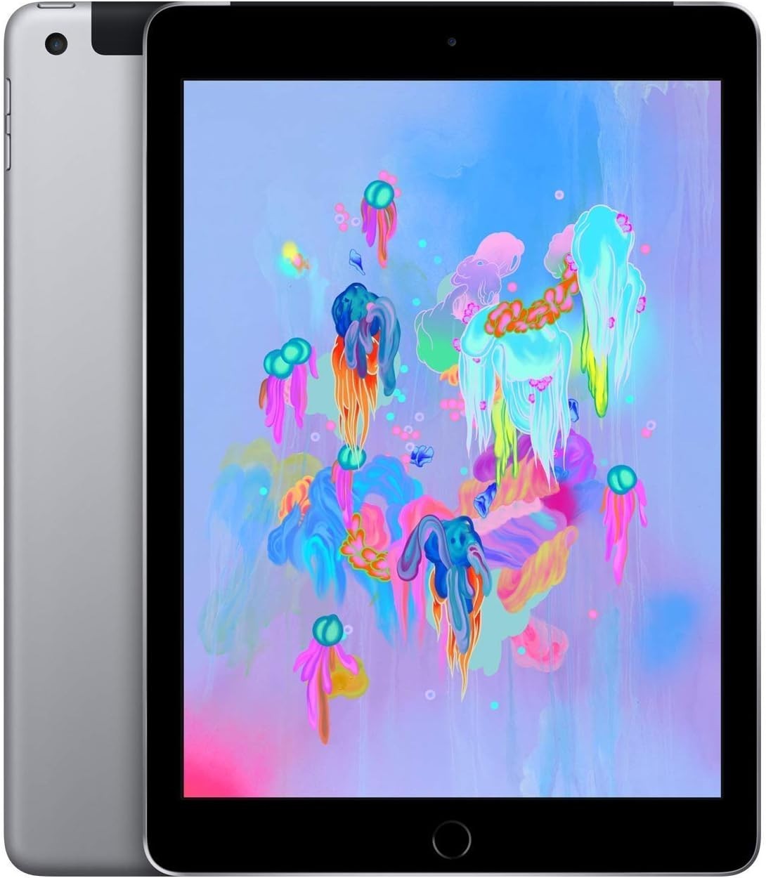 Apple iPad 6th Gen Space Grey 9.7" 32GB 128GB 2GB Ram Unlocked 4G iPadOS Tablet - Used 🏴