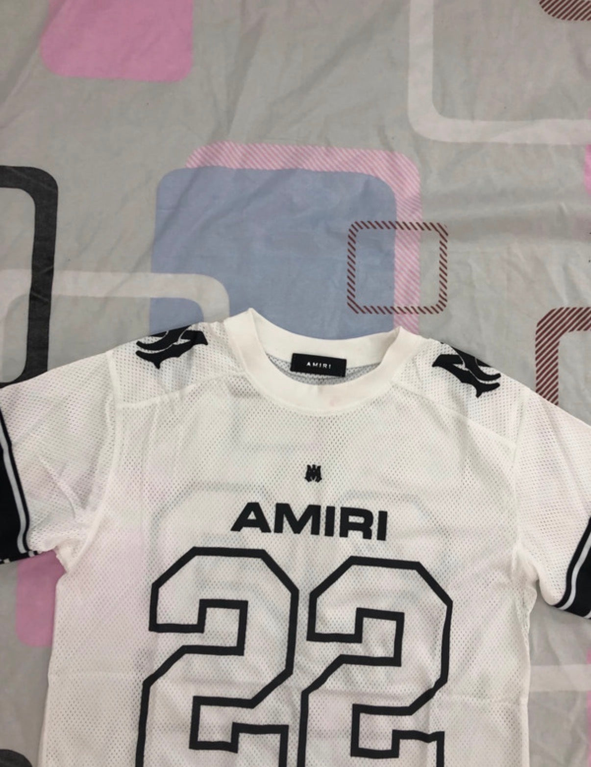 AMIRI White 22 Short Sleeve Tee