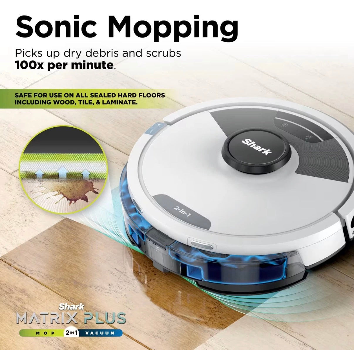 Shark Matrix Plus 2-in-1 | Self-Empty Robot Vacuum & Mop | REFURB |RV2620WAUK - Like new🏴