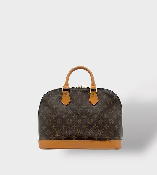 Louis Vuitton Alma Bag Brown Canvas/Leather - Pre owned 🏴