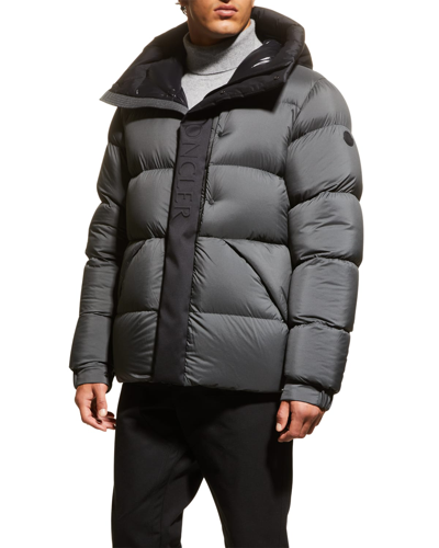 Moncler Madeira Hooded Short Down Jacket ‘Grey’ - Multiple Sizes