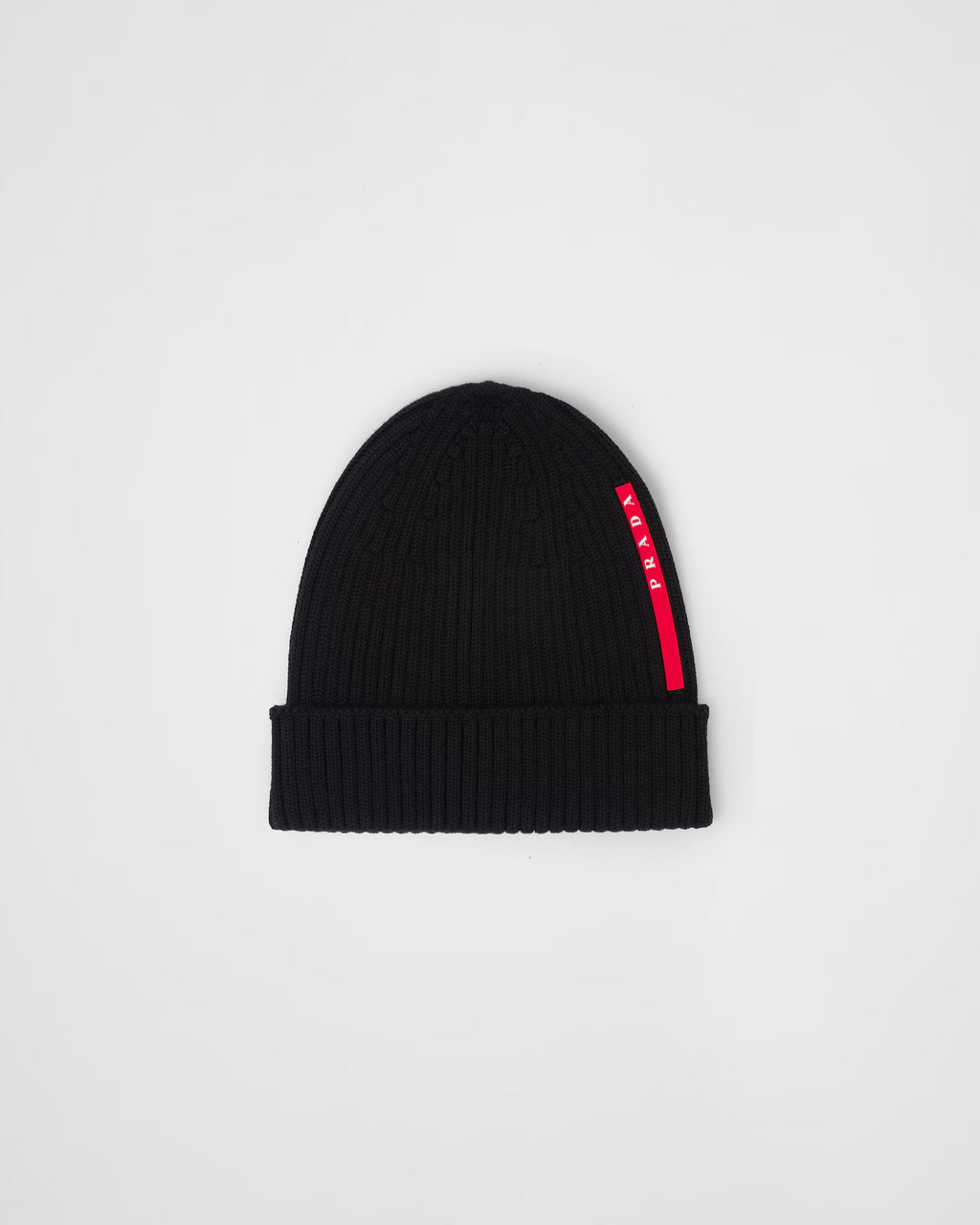 Prada Black Wool Beanie