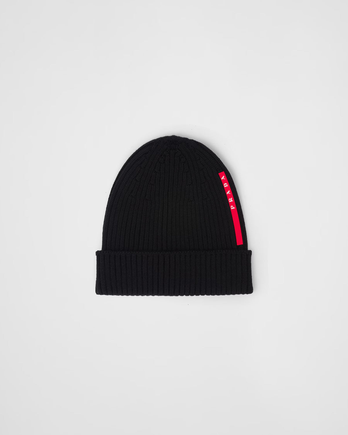 Prada Black Wool Beanie