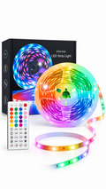 Smart RGB LED Strip Lights 5m/10m Music Sync Bluetooth App & Remote Control