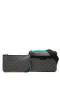 LV Trio Messenger Bag Grey Blue