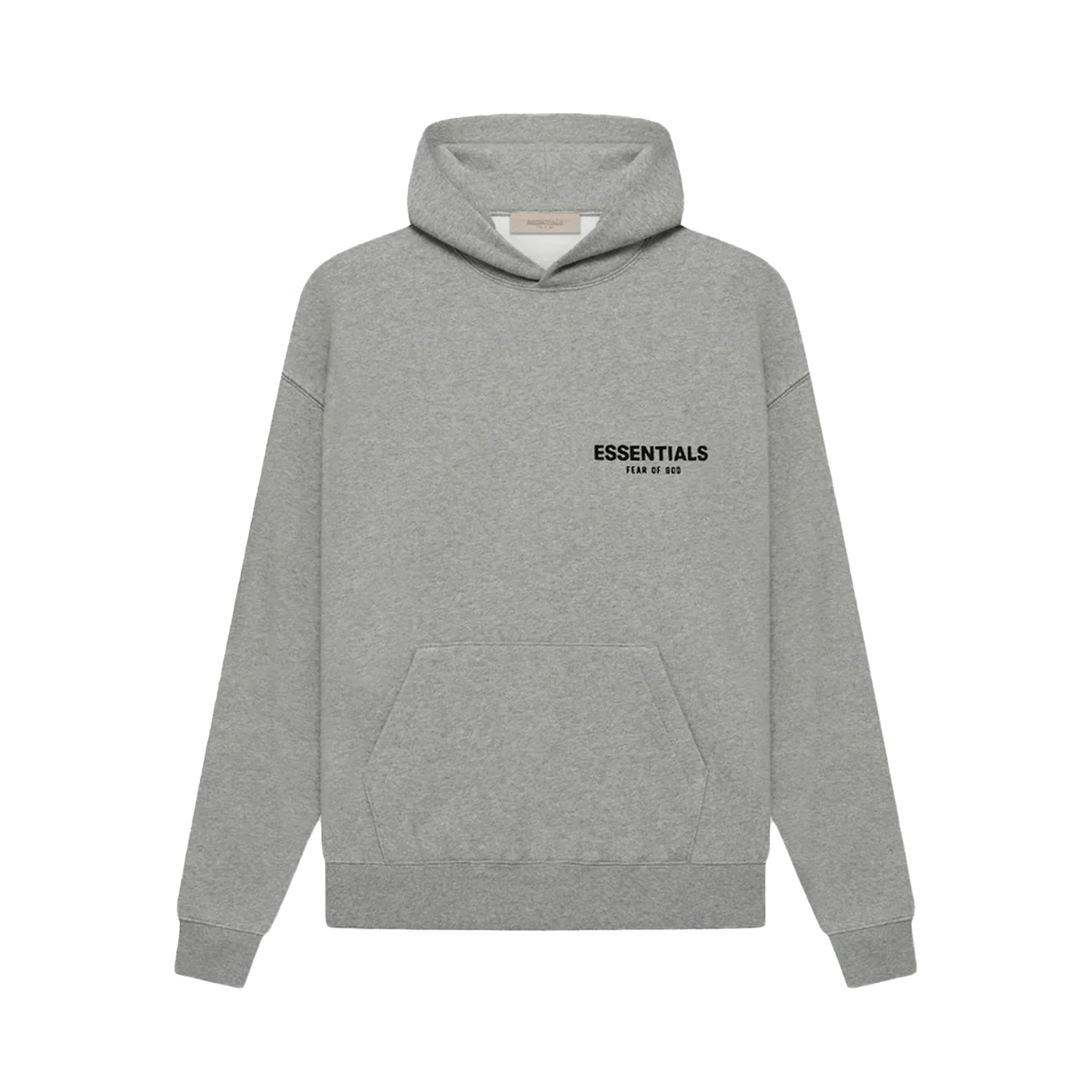 FEAR OF GOD ESSENTIALS HOODIE 'DARK OATMEAL' (SS22)