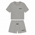 Fear Of God Essentials Short Set 'Dark Oat' (SS22)