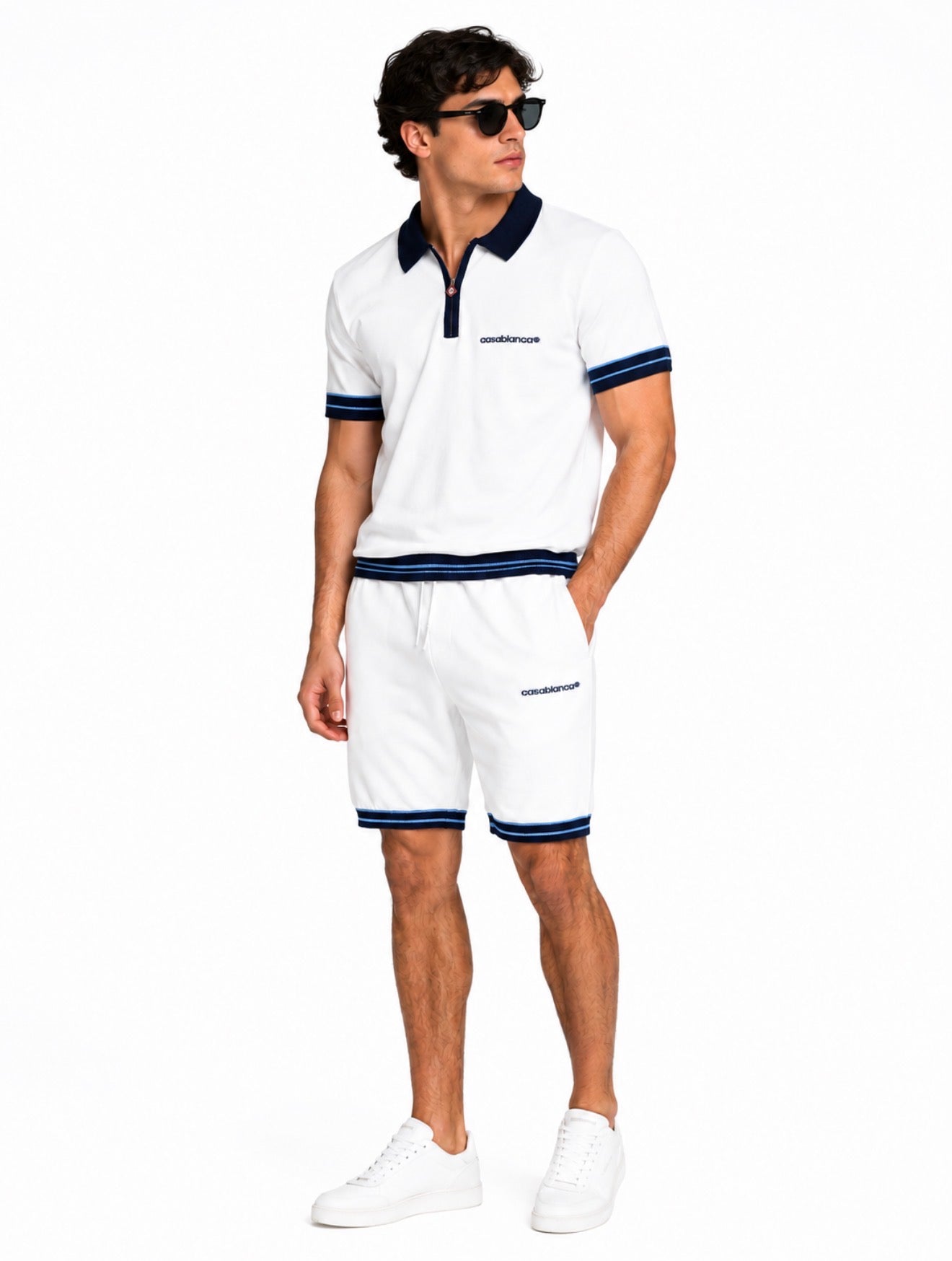 Casablanca T-shirt and shorts set