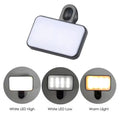 Selfie LED Light Ring Flash Clip Rechargeable Camera For Phone Tablets