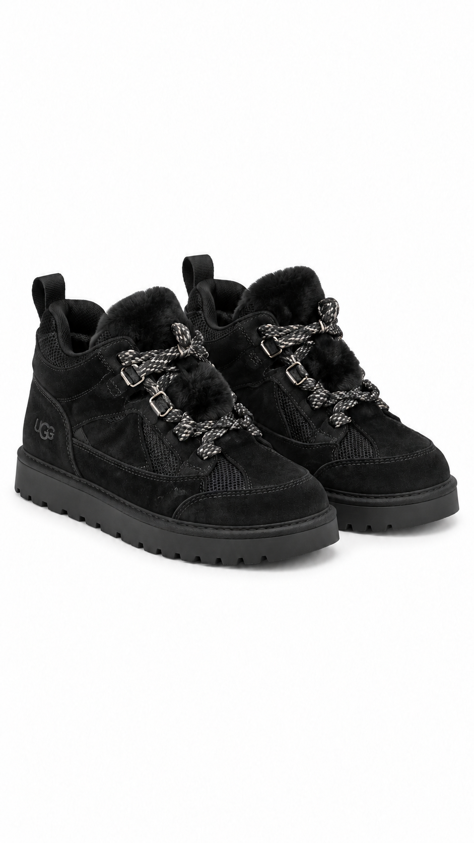Ugg Lowmel Black Trainers - Authenticity Guaranteed