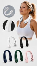 Neck Fan Hands Free Bladeless Cooling Fans USB Rechargeable Portable Hanging