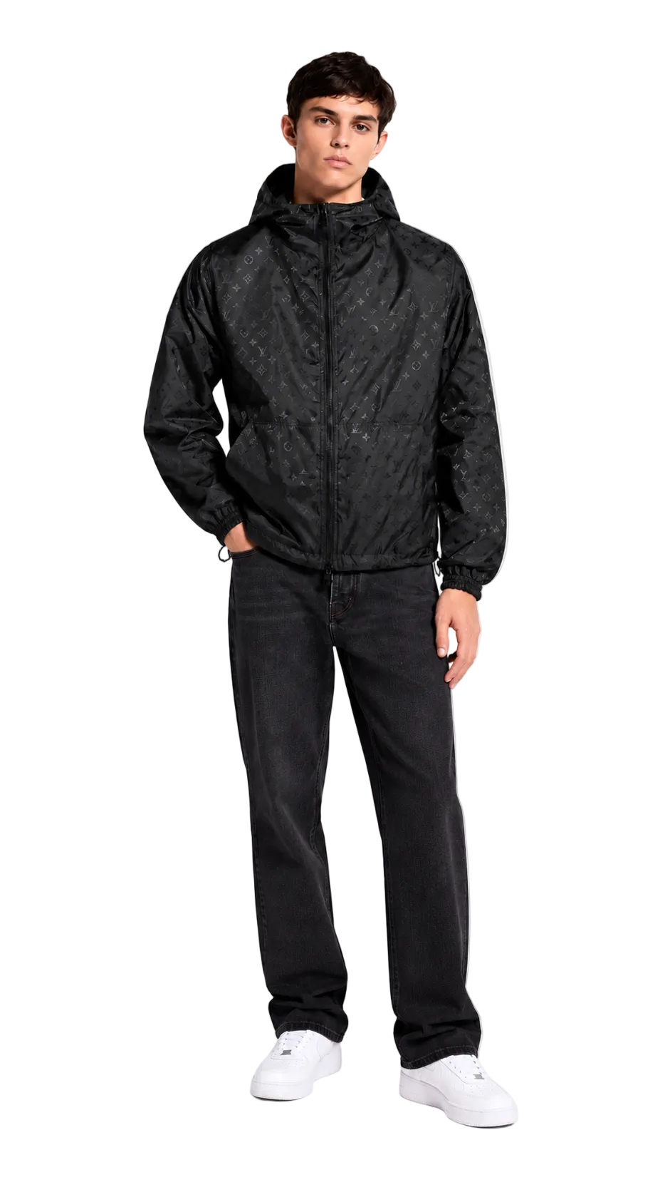 Louis Vuitton Reversible Windbreaker - Black