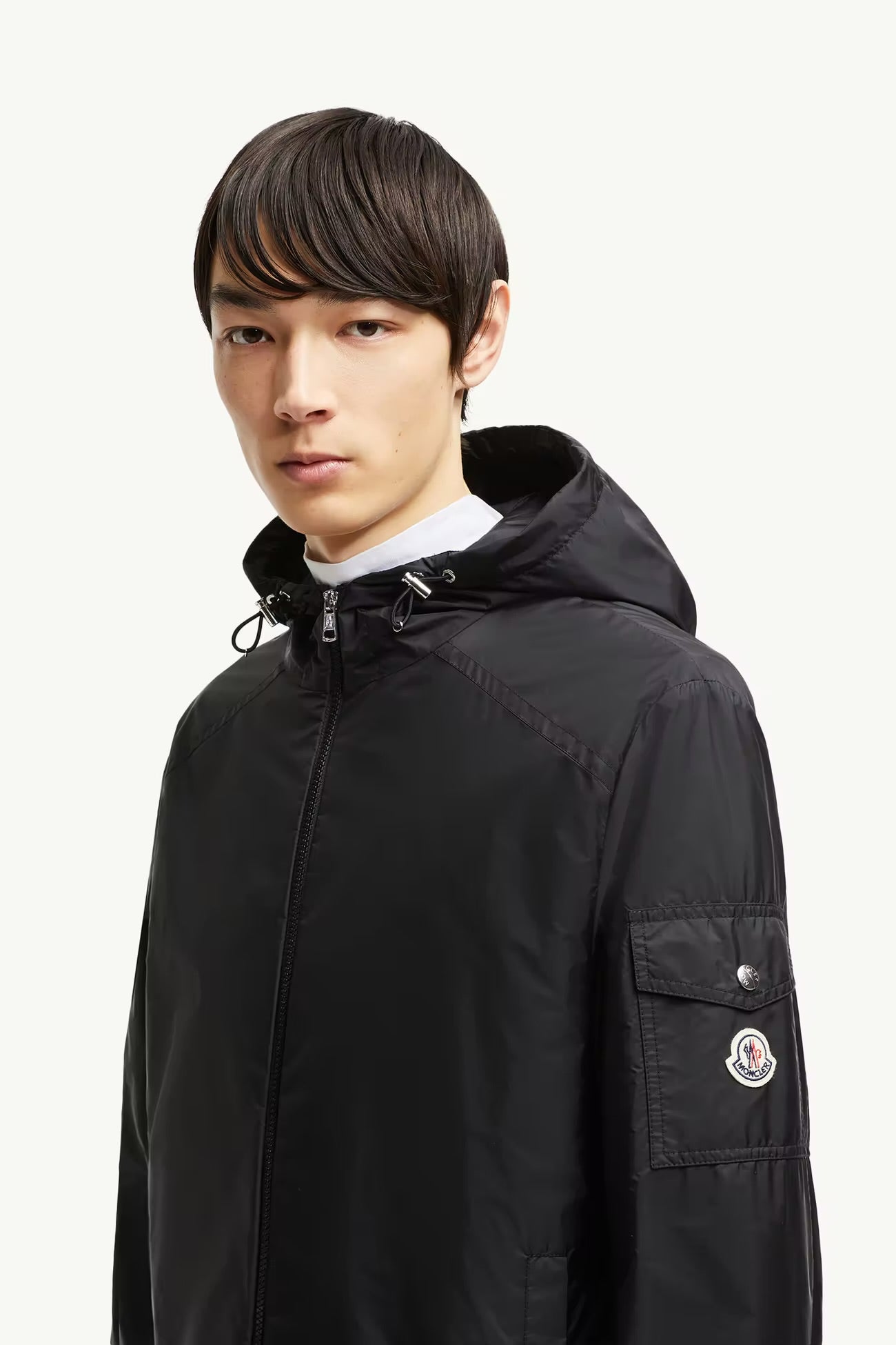 Moncler Etiache Hooded Rain Jacket