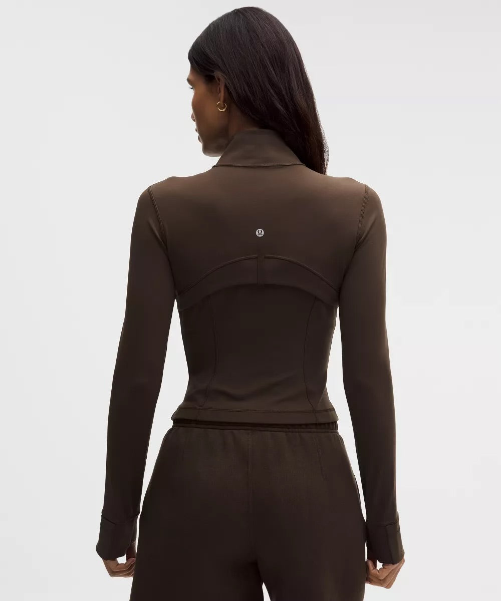 Lululemon Define Cropped Jacket - Brown - New 📲