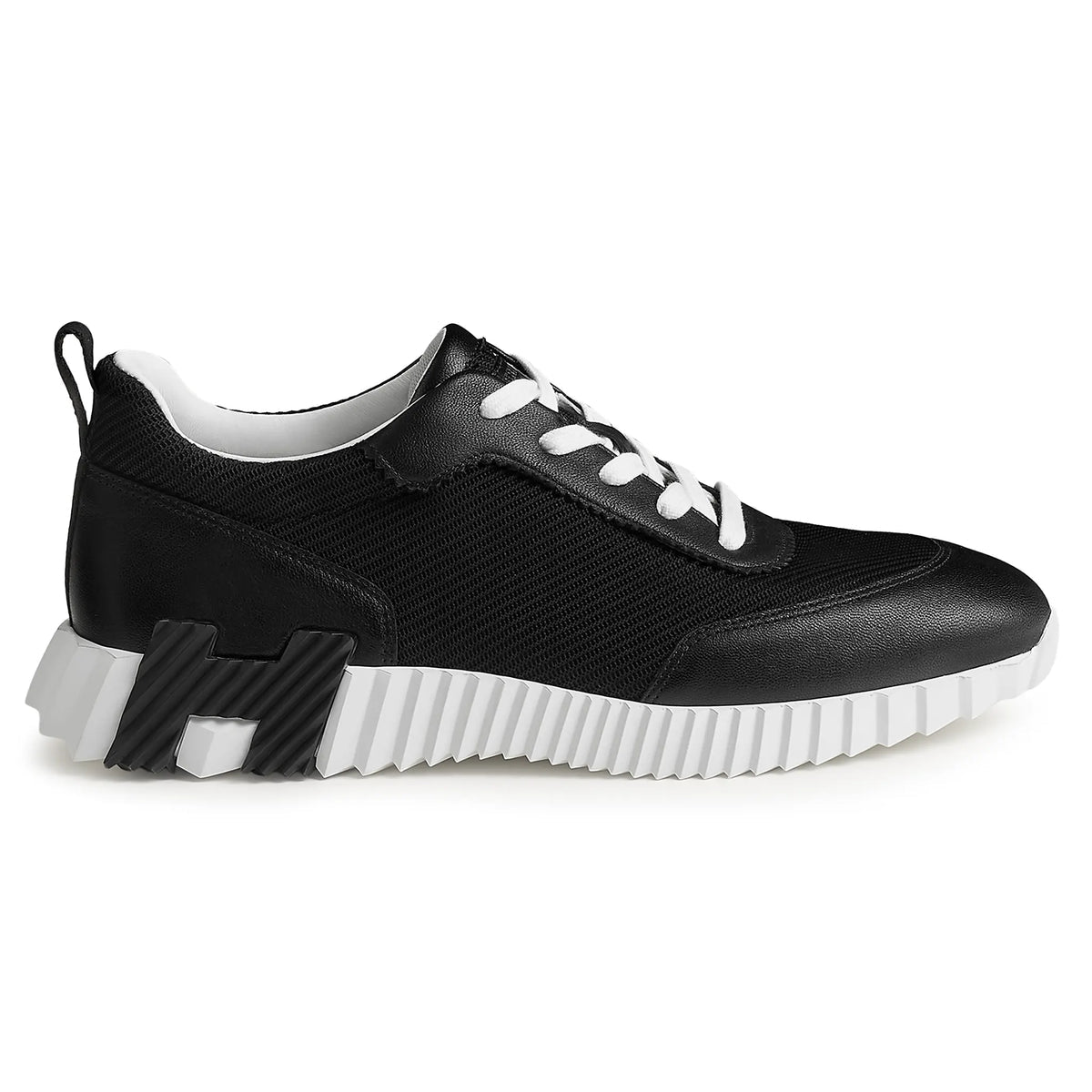 Hermès Paris Bouncing Calf Sneaker Noir - 11 / 12 🔌