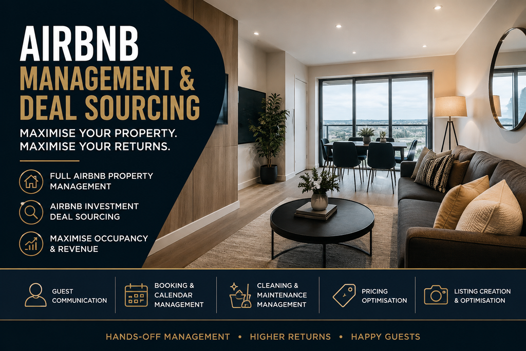 Airbnb Property Management & Deal Sourcing | Maximise Your Rental Income