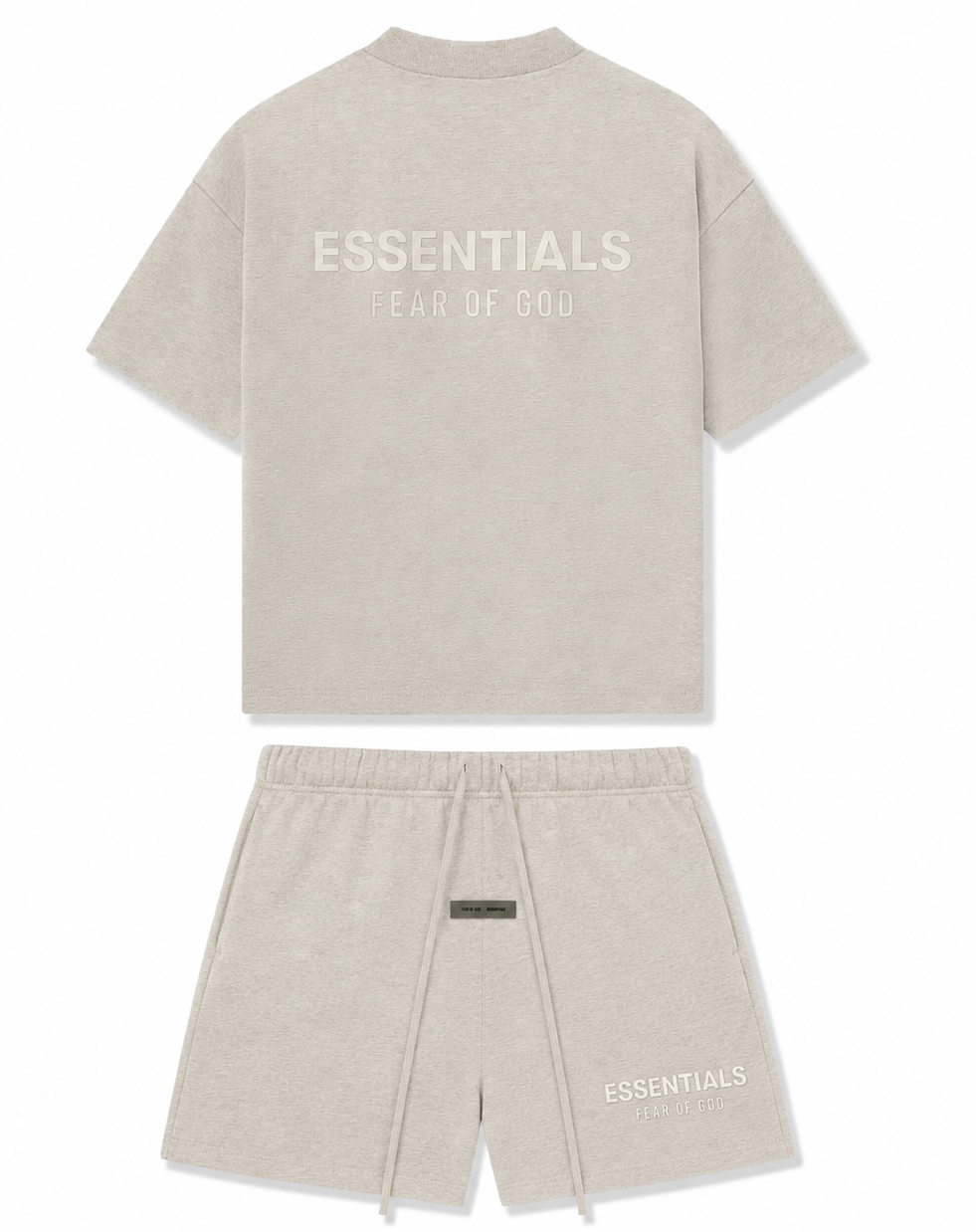 FEAR OF GOD ESSENTIALS Heather Stone' SHORT SET (SS25)