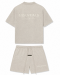 FEAR OF GOD ESSENTIALS Heather Stone' SHORT SET (SS25)