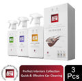 Autoglym The Perfect Interior Collection Kit Ideal for Car Cleaning, 3pcs