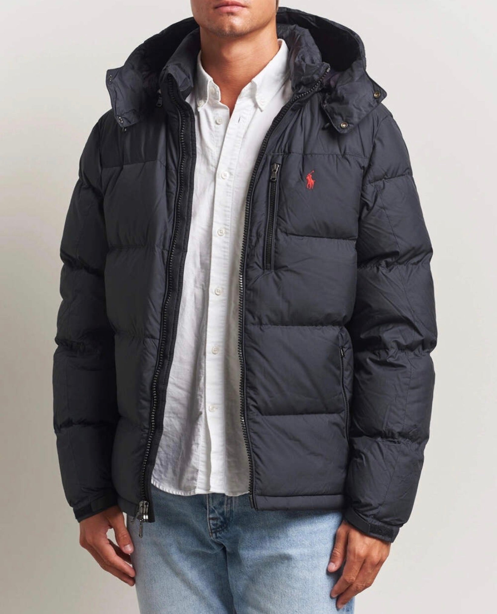 Polo Ralph Lauren Black Puffer Jacket - New 🏴