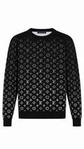 LVSE Monogram Degrade Crewneck - Black