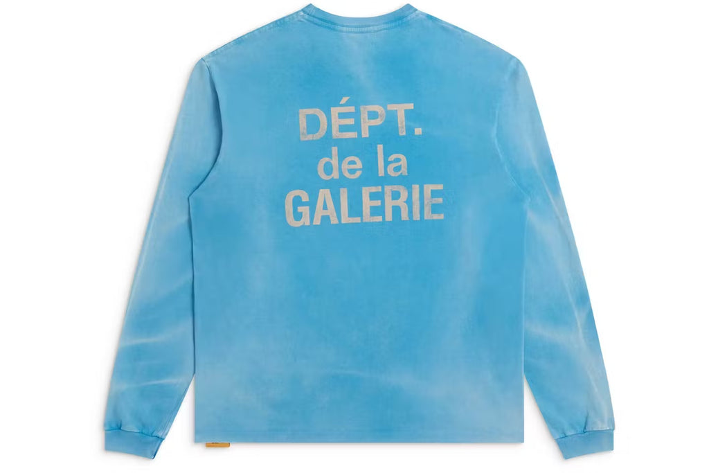 Gallery Dept. French Logo Longsleeve Cyan✔️