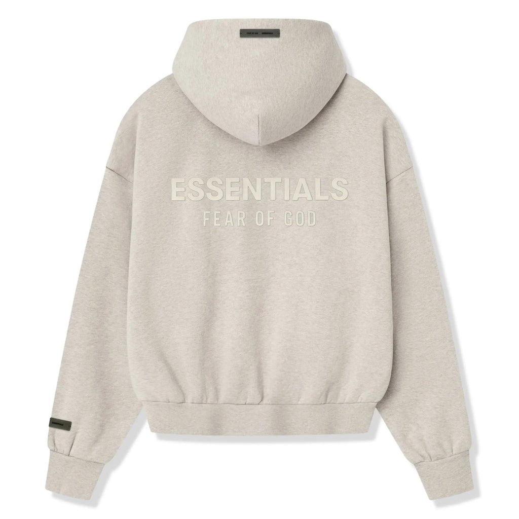 Fear Of God Essentials Classic Heather Stone Zip-Up Tracksuit (SS25)