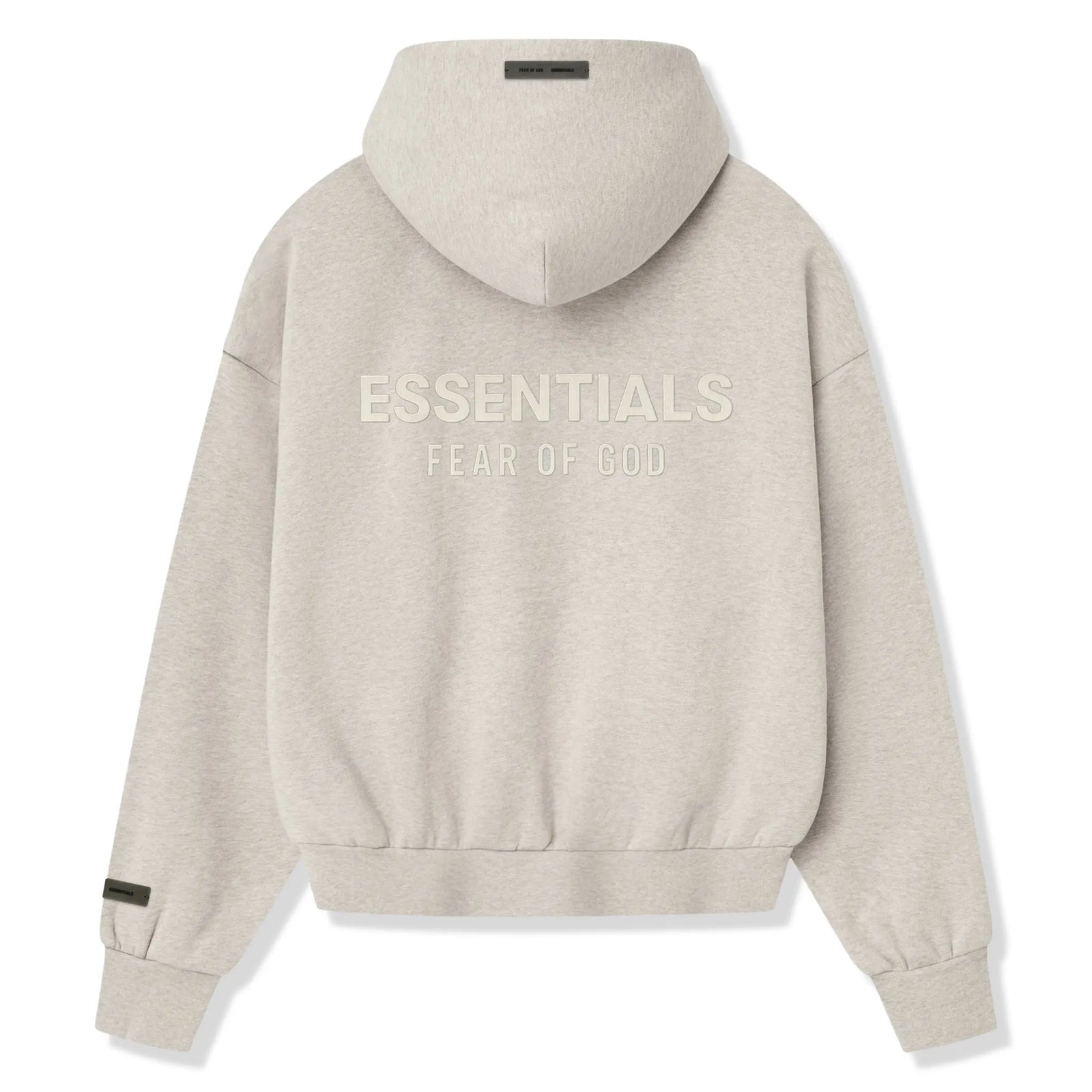 Fear Of God Essentials Classic Heather Stone Zip-Up Tracksuit (SS25)
