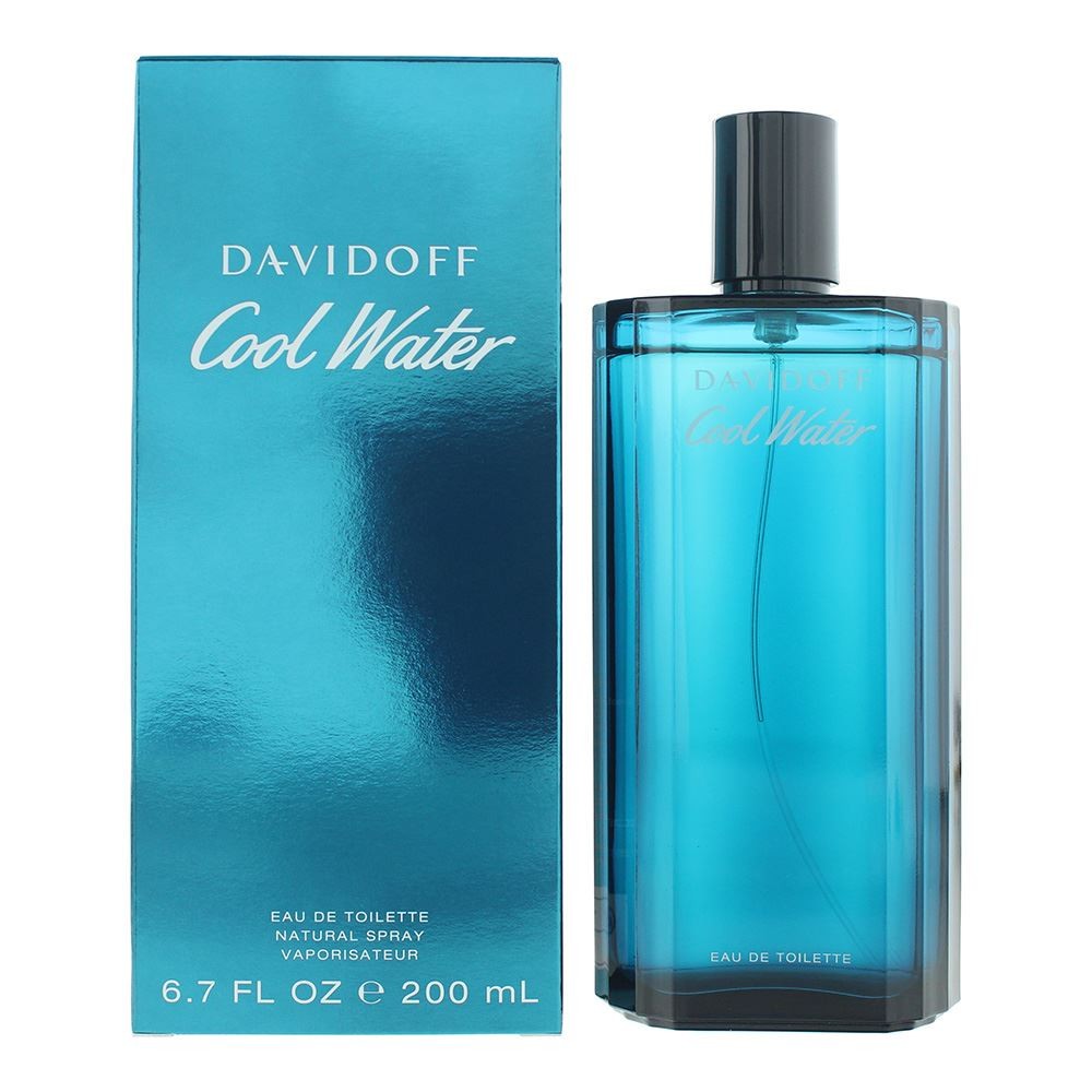 Davidoff Cool Water Eau de Toilette 200ml Spray Men's - EDT For Him - NEW 🏴