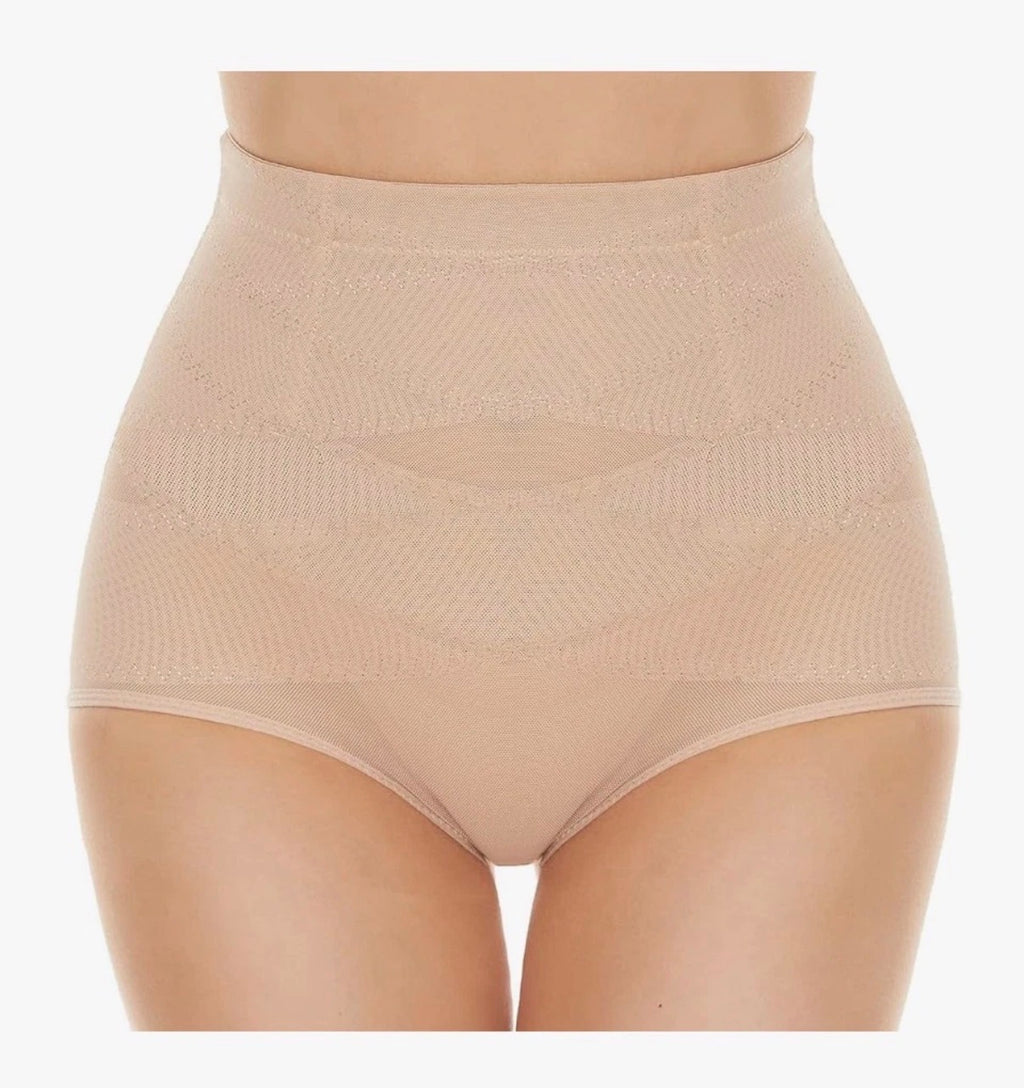 Women's  stretchy Tummy Control Knickers High Waist Shapewear in Beige or Black🏴