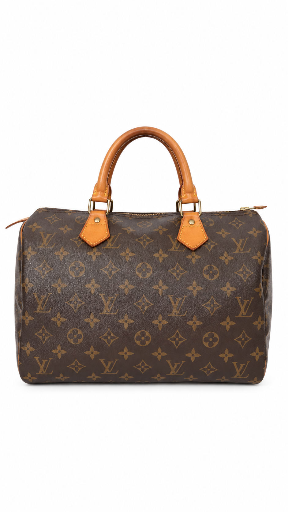 Louis Vuitton Speedy 30 Brown Monogram Handbag- Authenticity Guaranteed