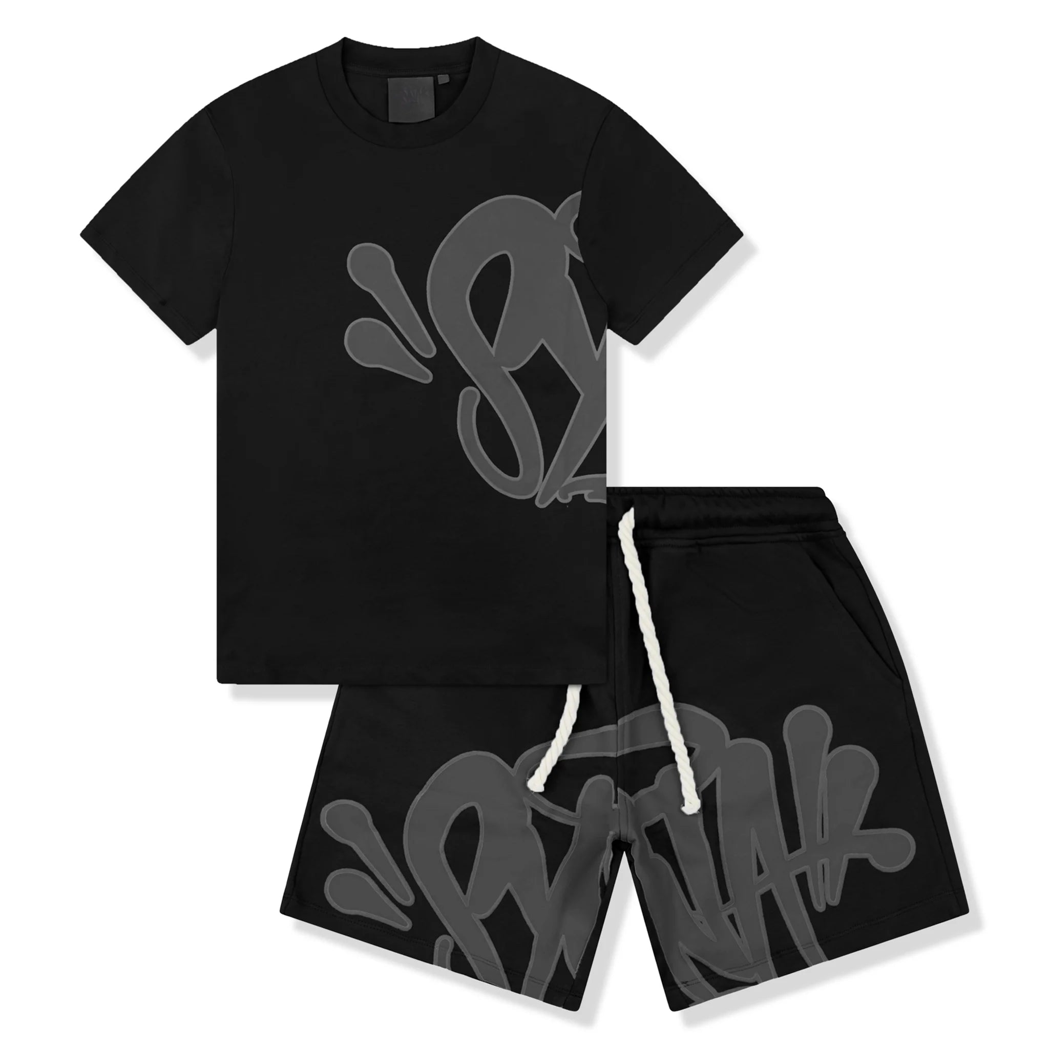 Syna*Retro Short Sleeve T-shirt Top Shorts Outfit Set - New 🏴