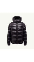 “SALE” Moncler Maya Black Hooded Short Down Jacket - Multiple Sizes