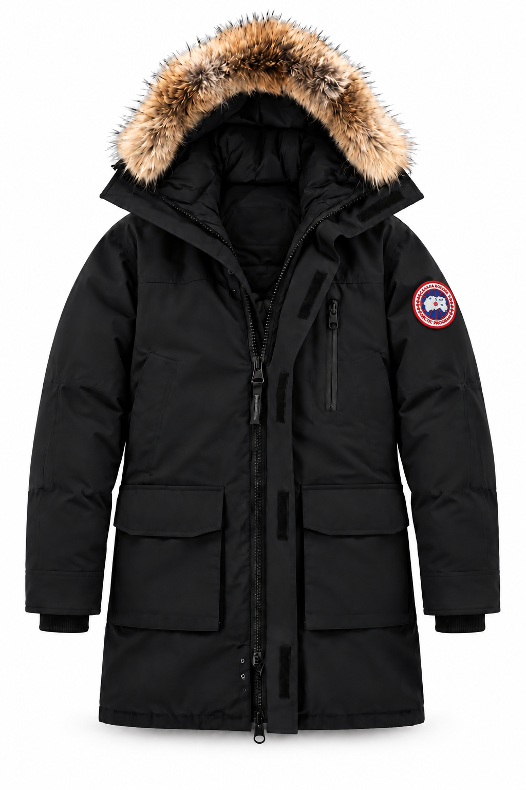 Canada Goose mens navy langford parka down coat - Authenticity Guaranteed
