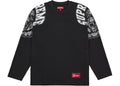 Supreme Mascot L/S Football Top Black