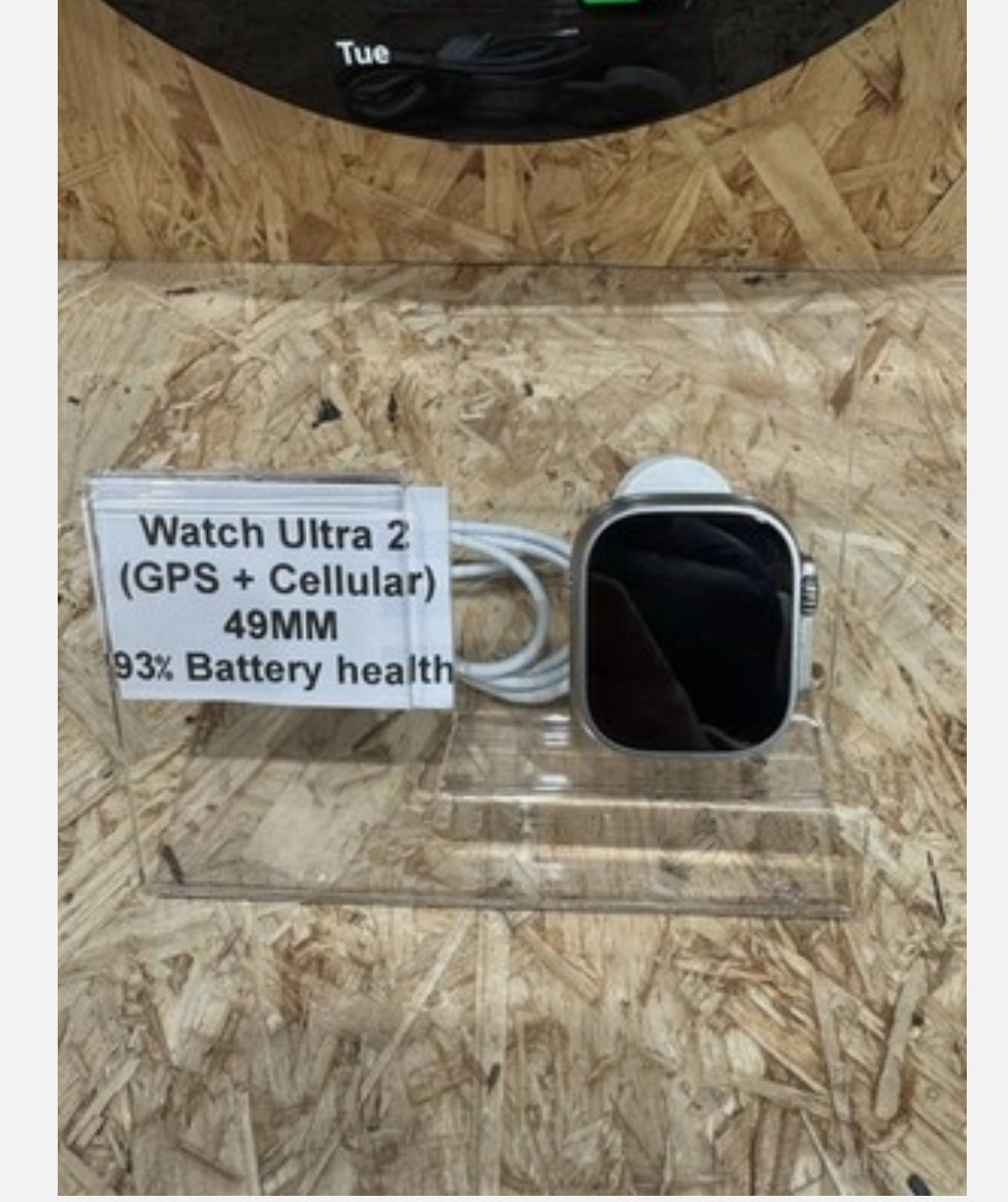 Apple Watch Ultra 2 GPS Cellular 49mm Titanium Case Unlocked, 64GB