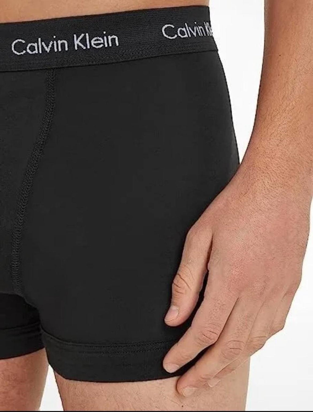 Calvin Klein Boxers 3 In1 Pack Brand New All Black Stretch Low Rise - New 🏴