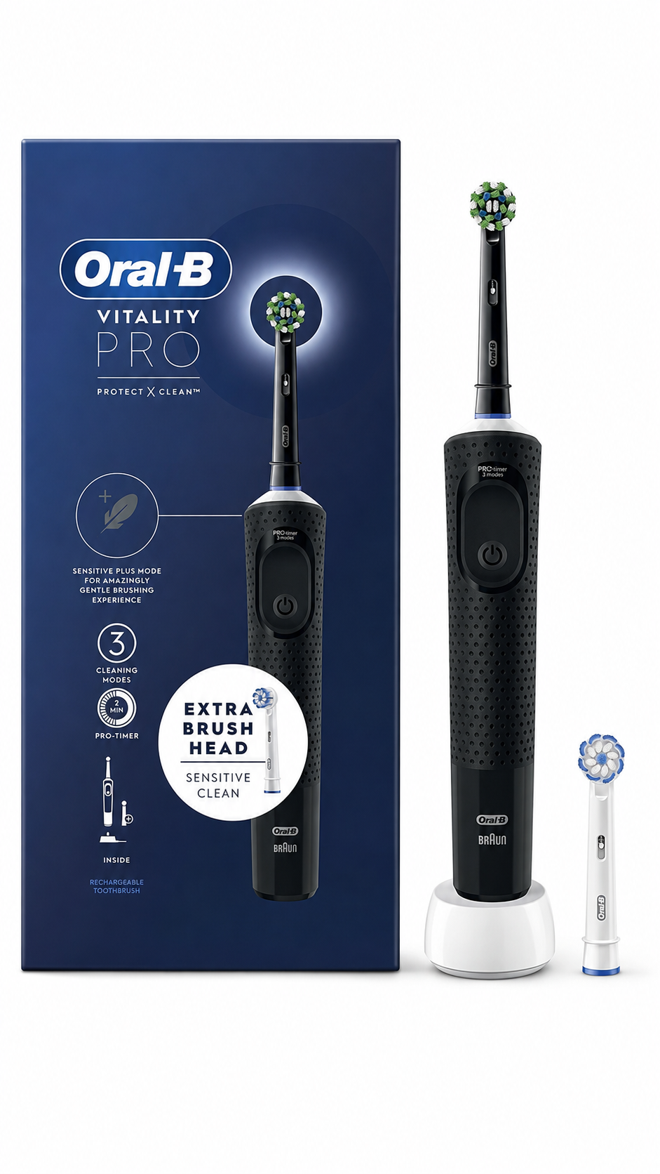 Oral-B Vitality Pro Electric Toothbrush | Black