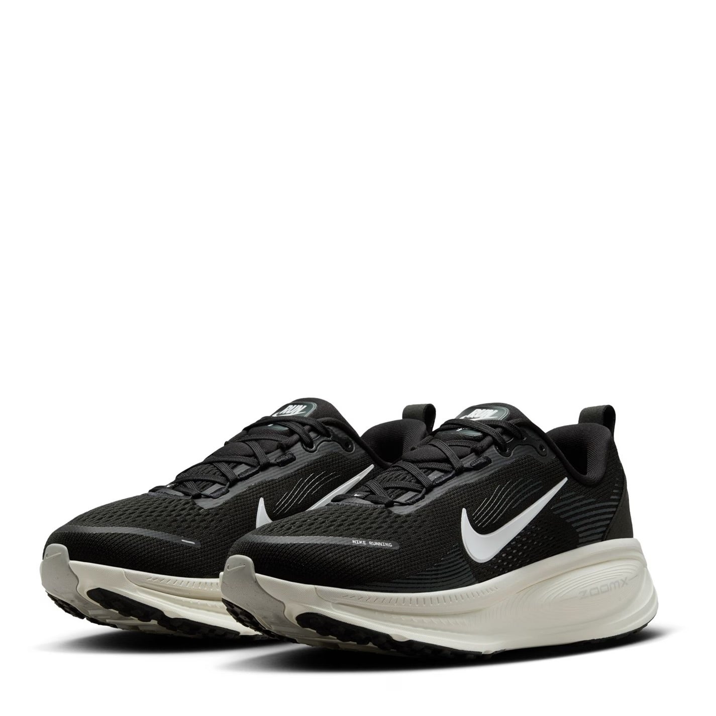 Nike Vomero 18 Running Trainers - Black/White - New📲