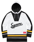 Supreme Script Hooded Hockey Top - Large