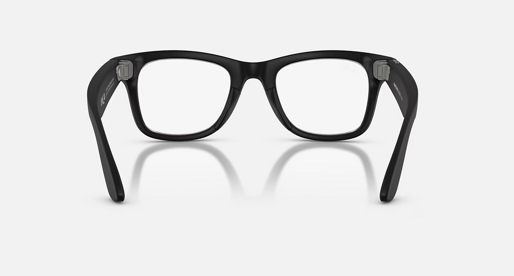 RAY-BAN META WAYFARER GEN 2 RW4012 MATTE BLACK CLEAR STANDARD SIZE NEW  🏴