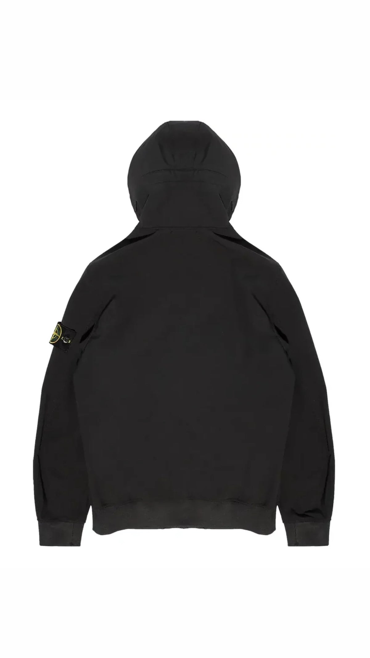 Stone Island Soft Shell R Hooded Jacket Black