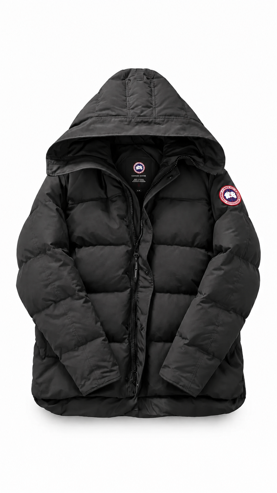 Canada Goose mens macmillan black winter parka down coat - Authenticity Guaranteed