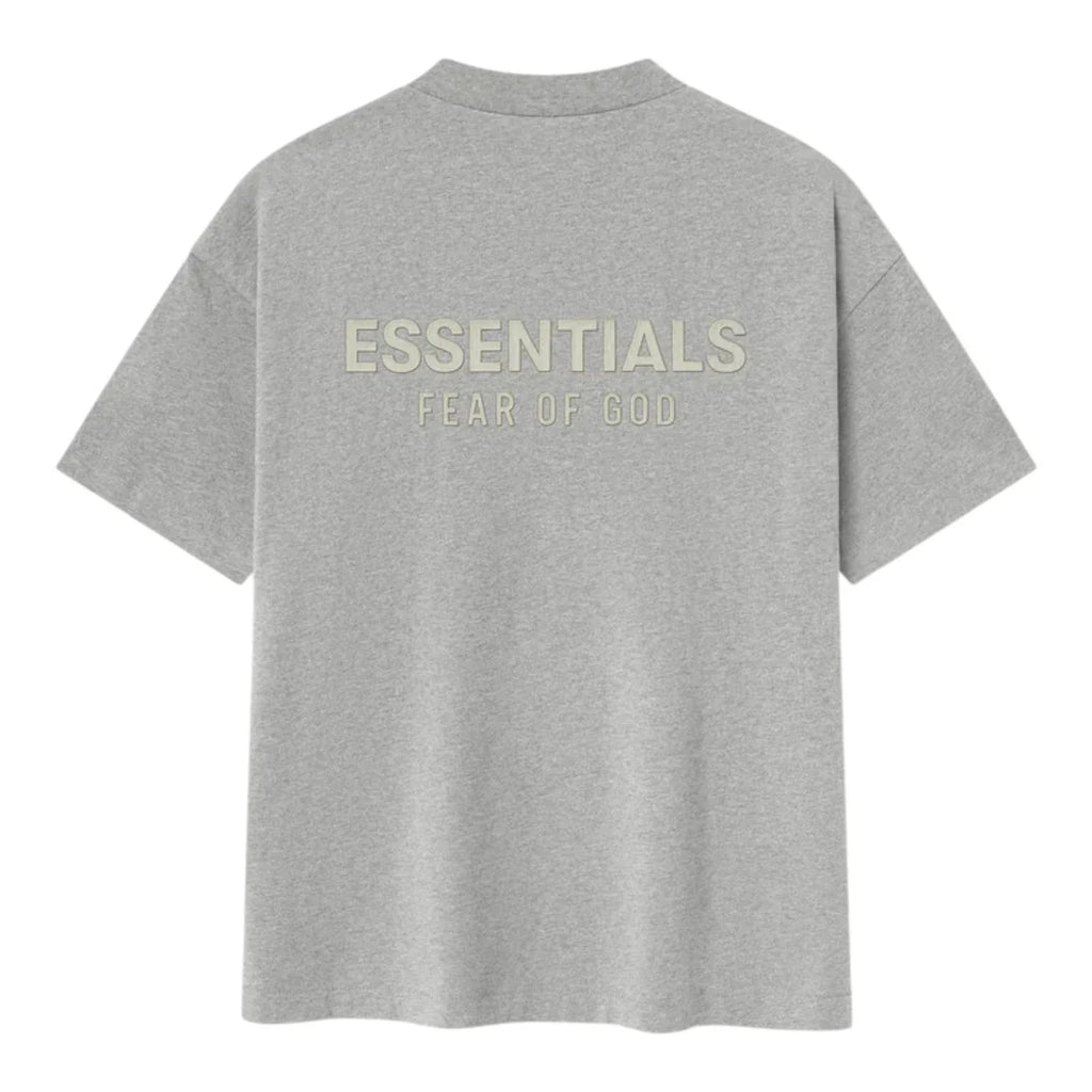 FEAR OF GOD ESSENTIALS Concrete Heather' SHORT SET (SS25)