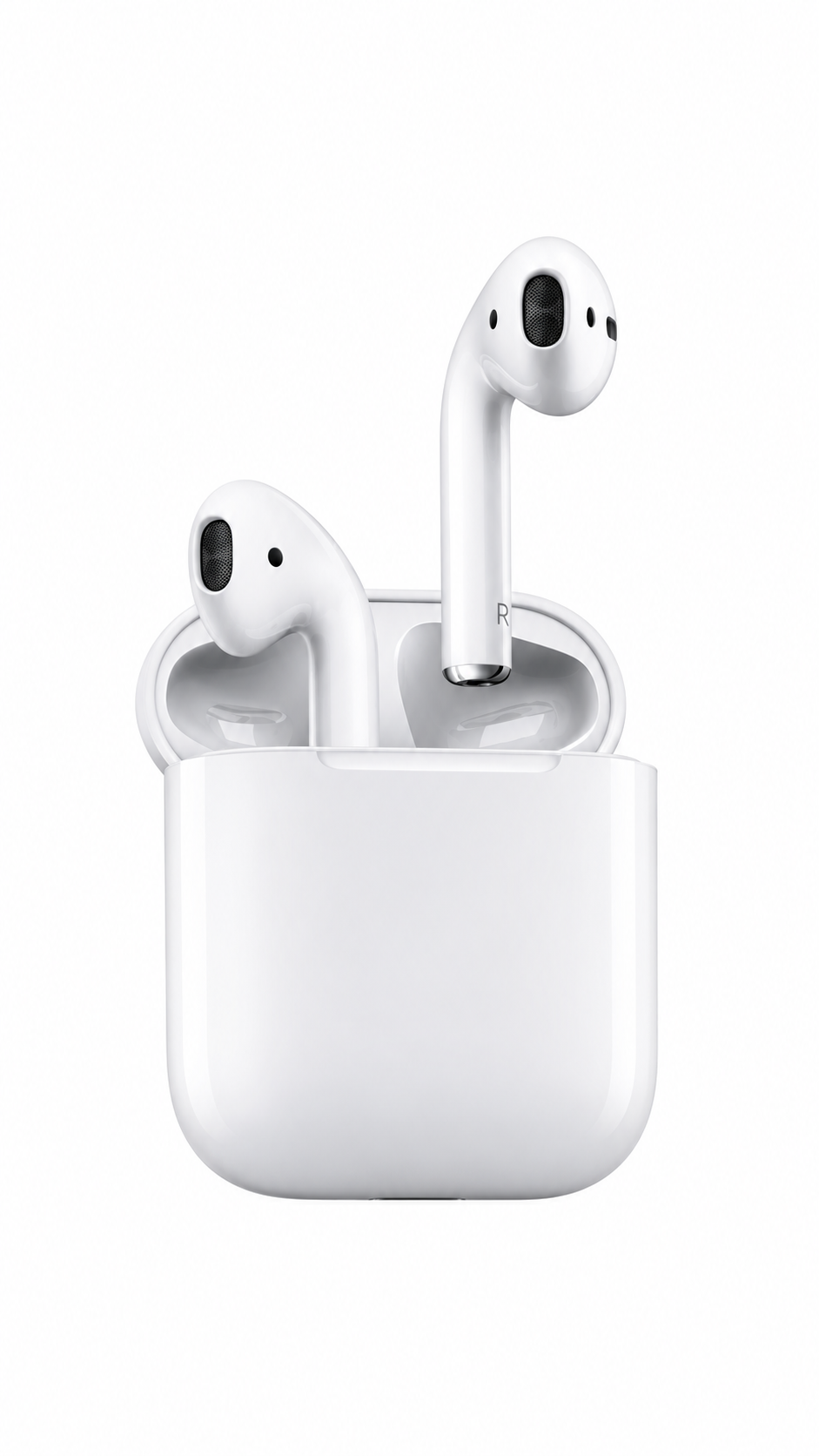 Apple AirPods 2nd Generation with Wireless Charging Case – (White)