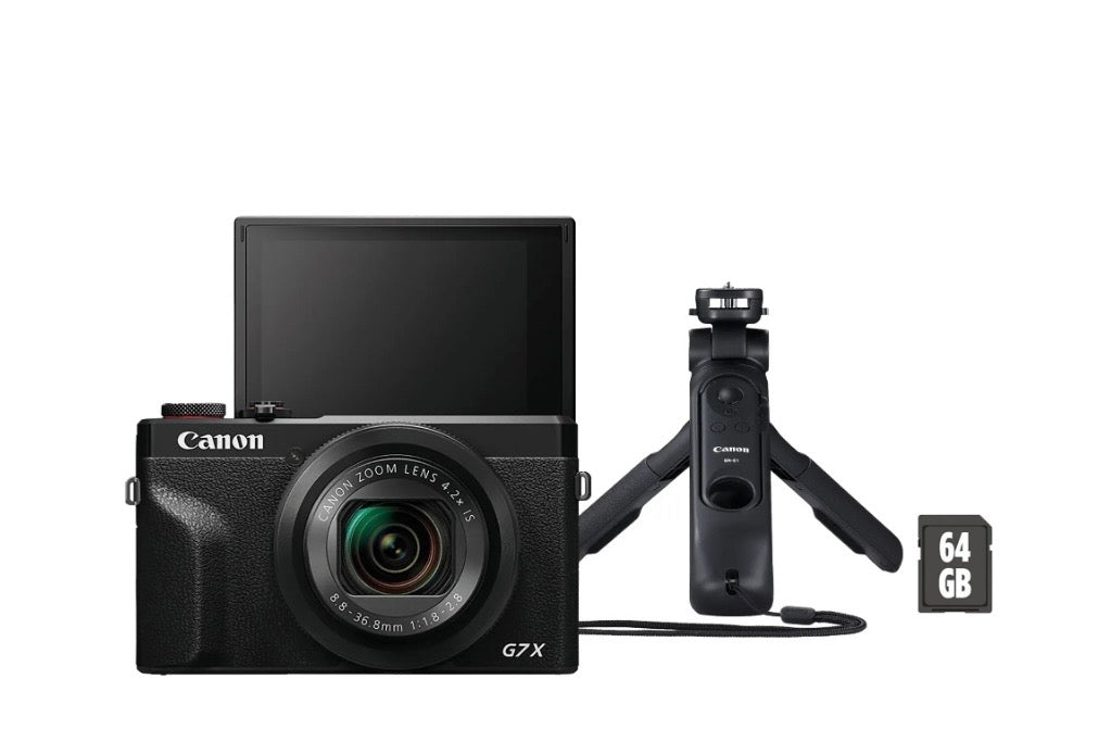 Canon PowerShot G7 X MK III Premium Vlogger Kit 📲