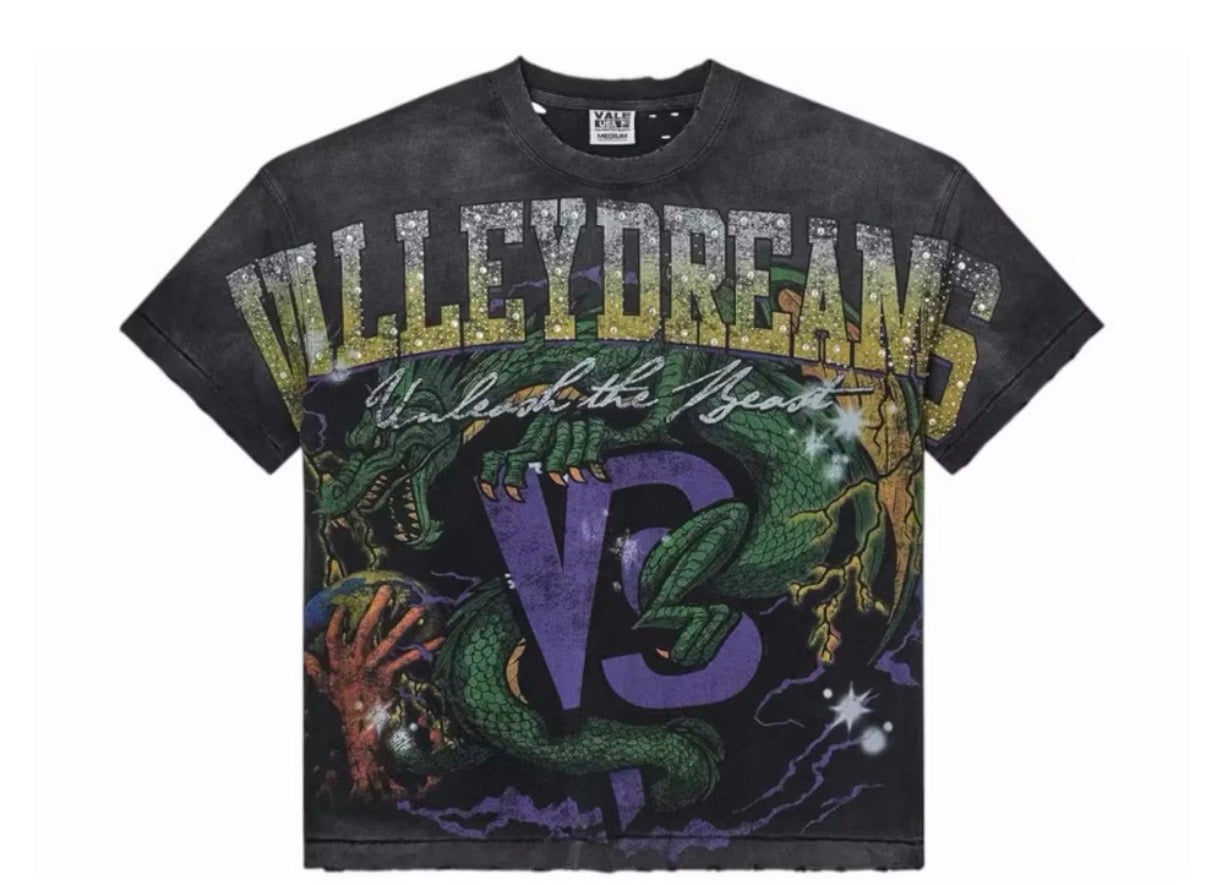 Saint Valley Forever Enter The Dragon Tee Black V3