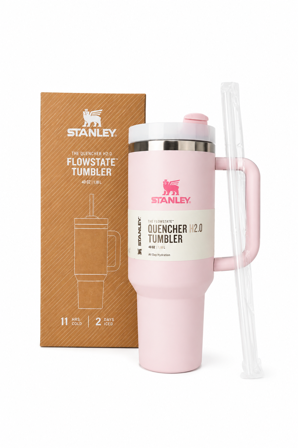 Stanley Cup 2026 Autumn Large Capacity Water 40 Oz Cup Handle Straw Insulated Bottle Mug