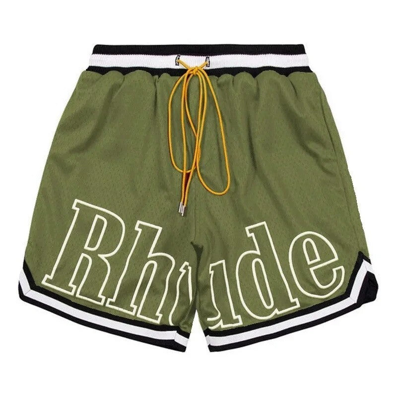 Rhude Shorts Drawstring Track Workout Shorts - New 🏴