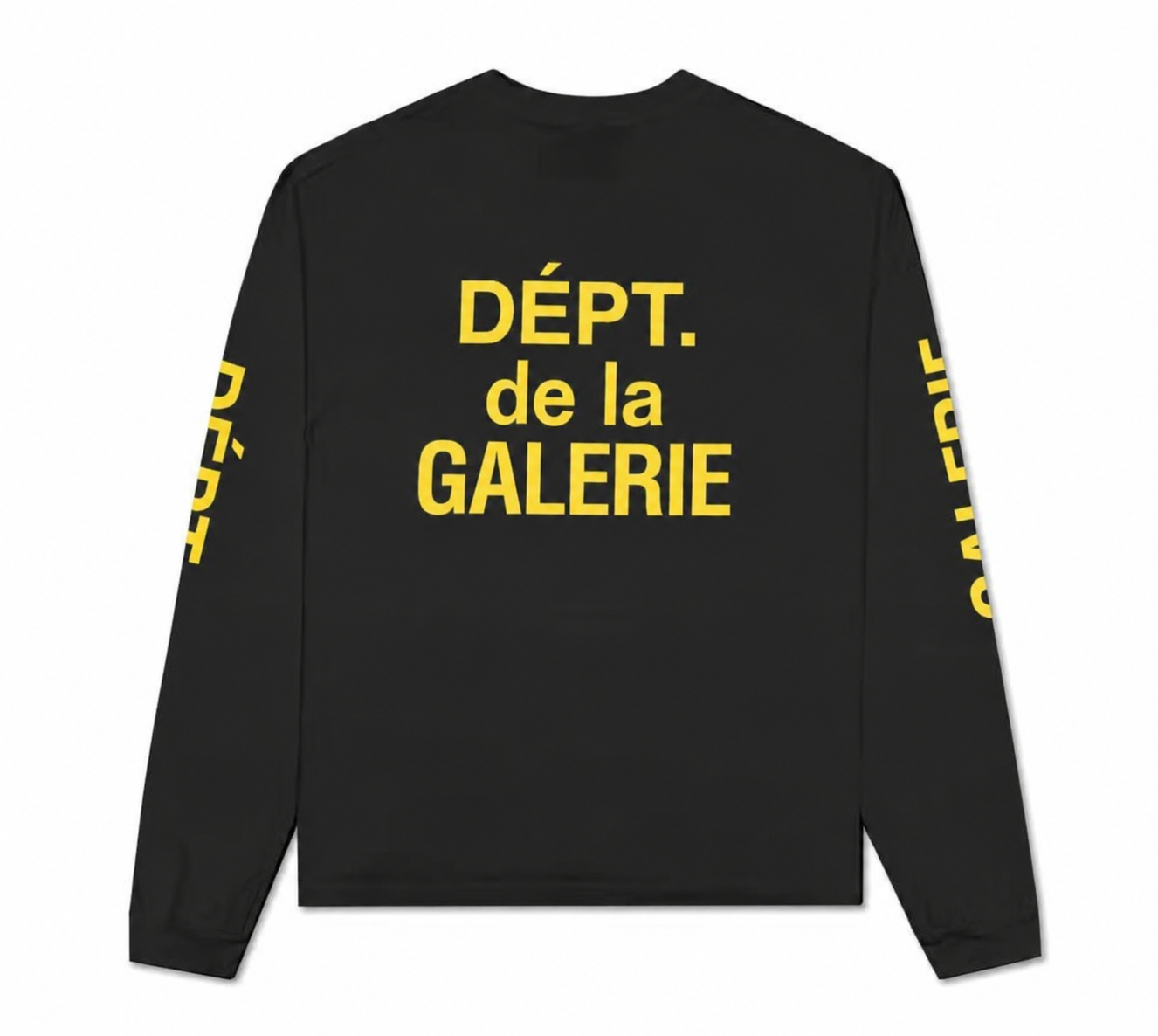 Gallery Dept. French Collector L/S Tee Black Yellow (Pre-Order)